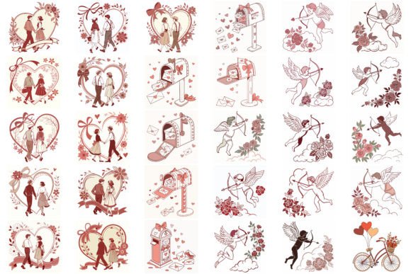 Valentine's Day Clipart Bundle