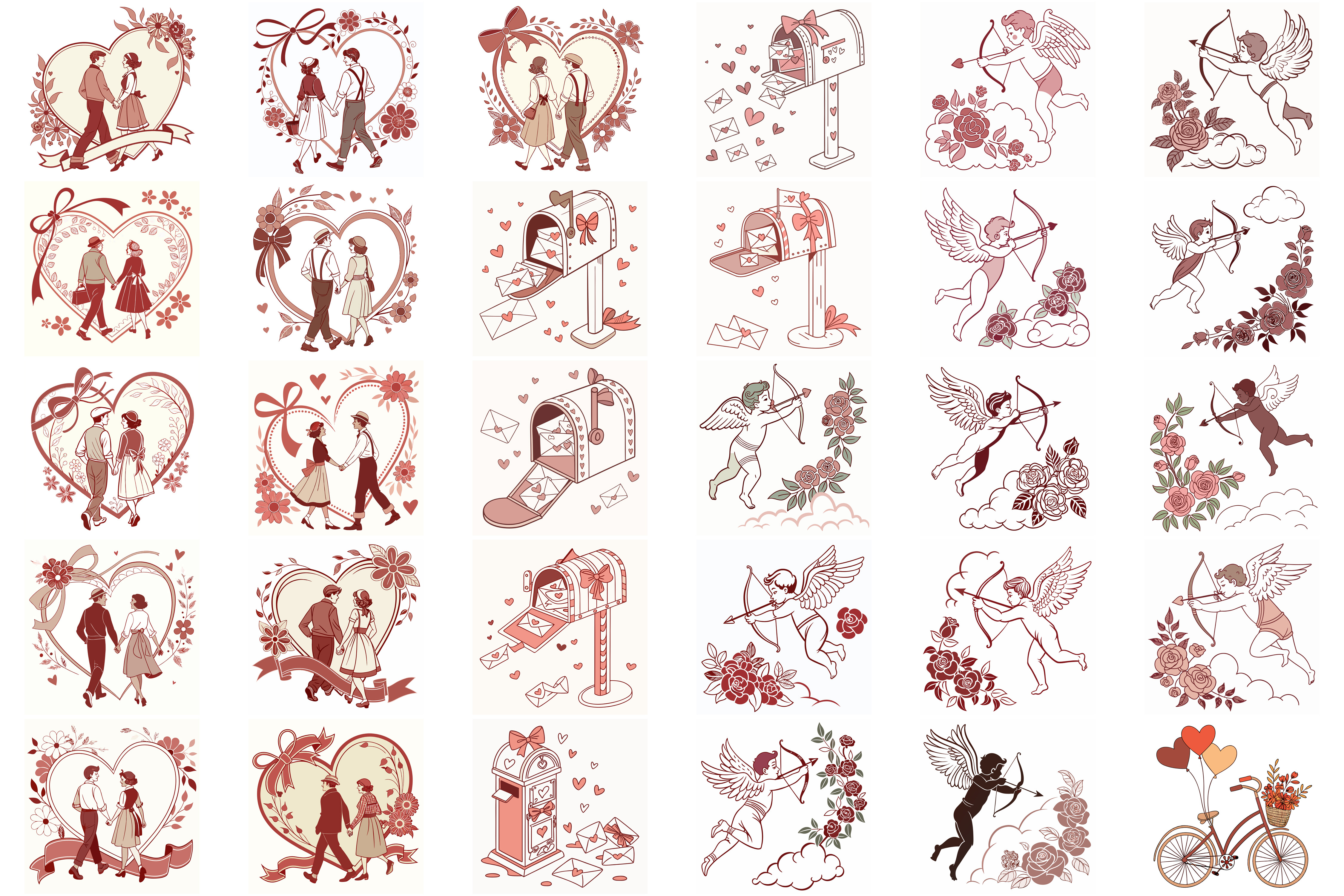 Valentine's Day Clipart Bundle