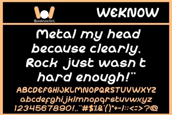 ABC Font - Preview 2