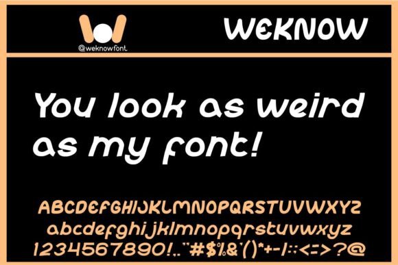 ABC Font - Preview 4