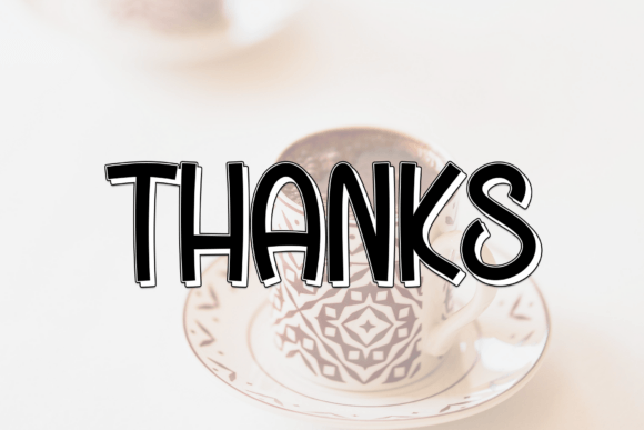 Arabic Coffee Font - Preview 4