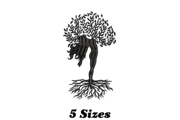 Artistic Woman Tree