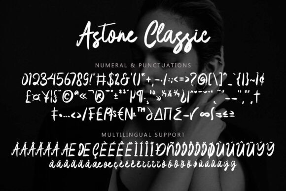 Astone Classic Font - Preview 5