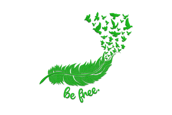 Be Free Feather