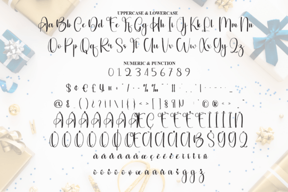 Birthday Font - Preview 6