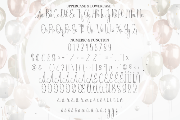 Birthday Font - Preview 6