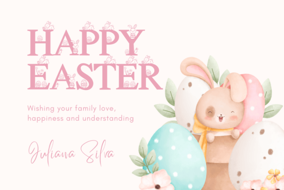 Bunny Easter Font - Preview 1