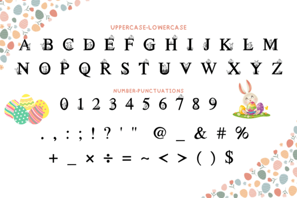 Bunny Easter Font - Preview 5