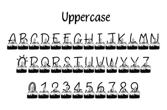 Candle Cake Serif Font - Preview 4