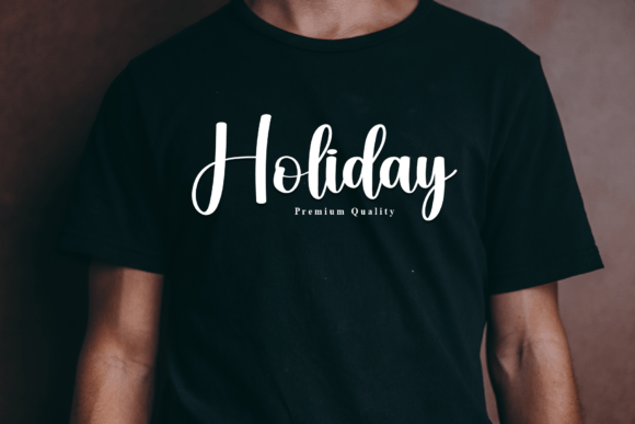 Dinner Christmas Font - Preview 1