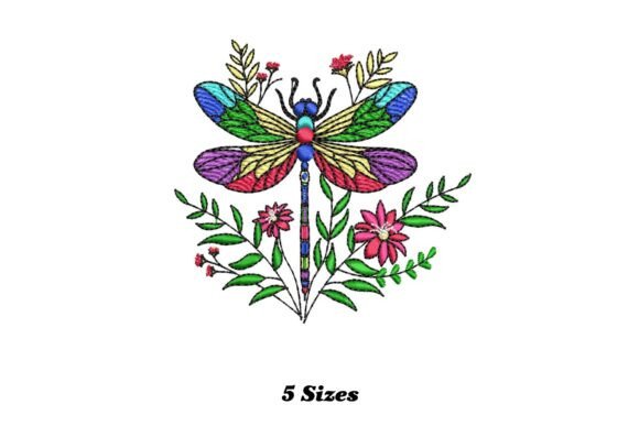Floral Dragonfly
