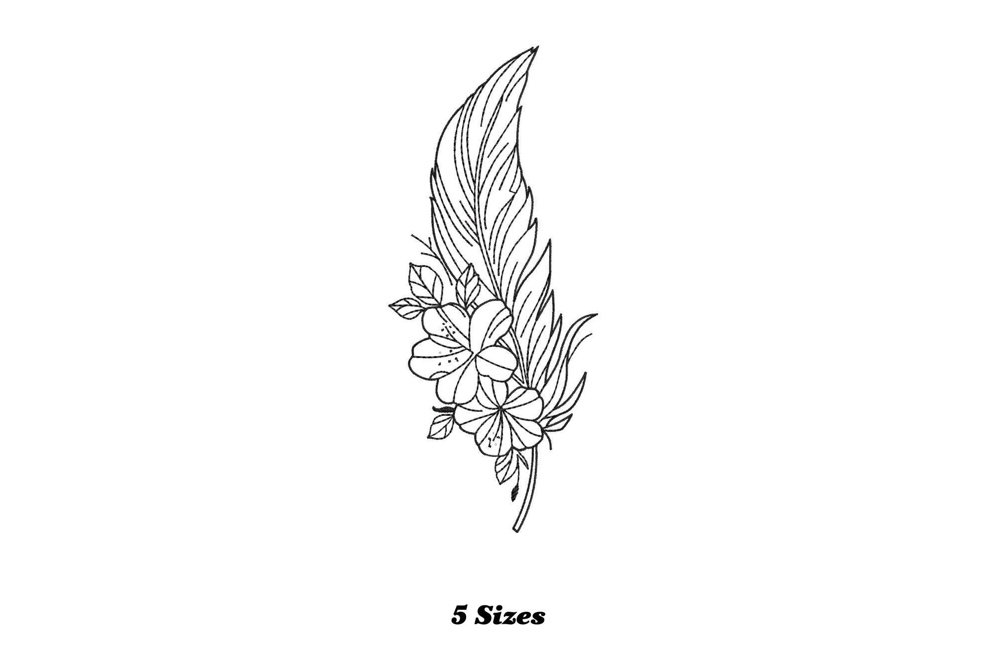 Floral Feather