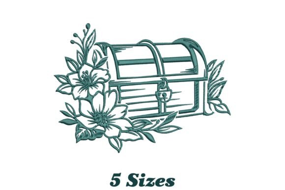 Floral Treasure Chest