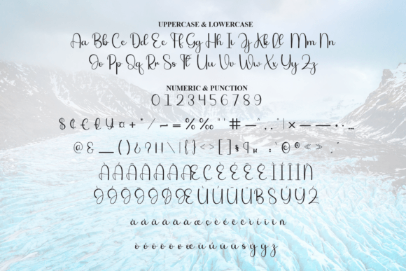 Glacier Font - Preview 6