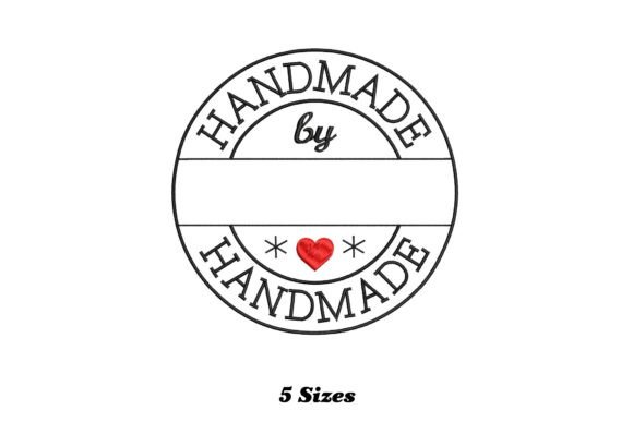 Hand Made by Spilit Name Frame