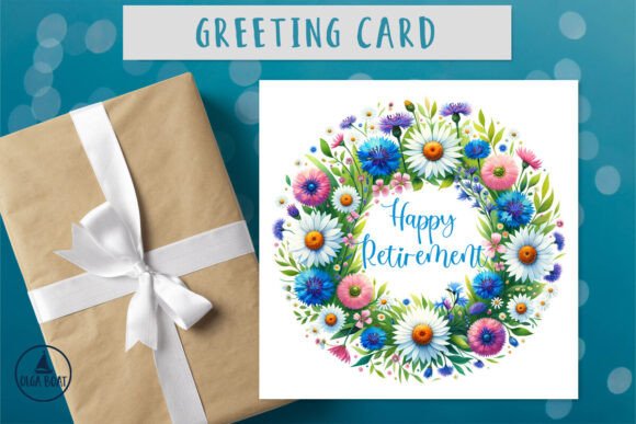 Happy Retirement Card Wildflowers Cards