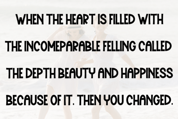 Heavy Cream Font - Preview 6