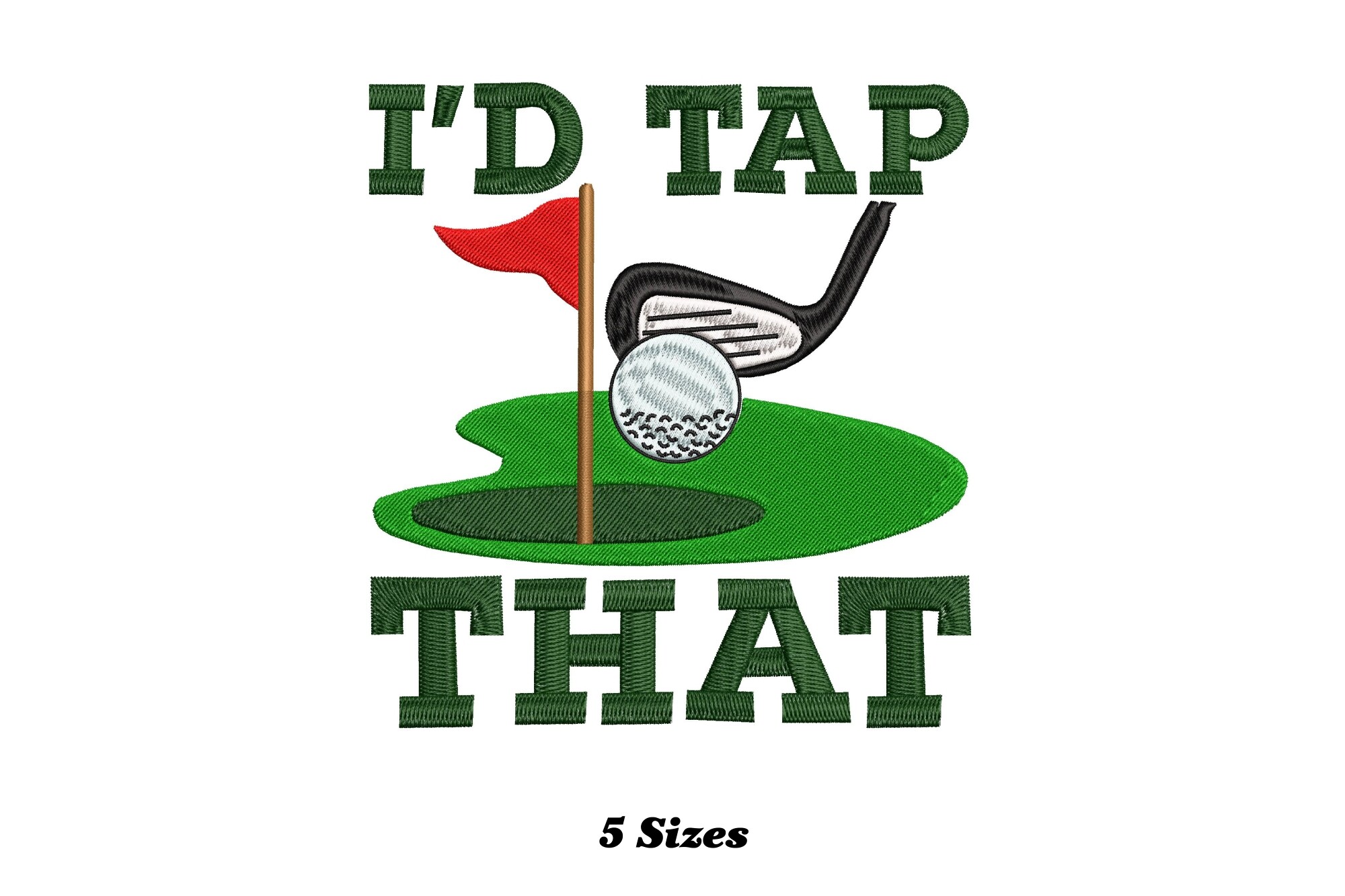 I'd Tap That Funny Golf