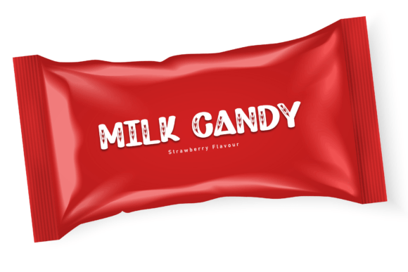 Modern Christmas Font PNG with transparent background - Preview 3