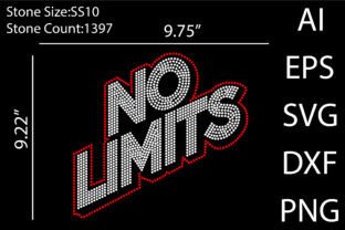 No Limits Rhinestone Templates Design