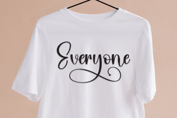 Santa Autography Font PNG with transparent background - Preview 3