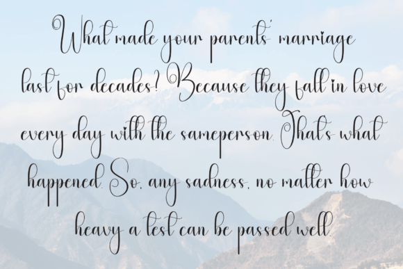 Santa Bestieday Font PNG with transparent background - Preview 5