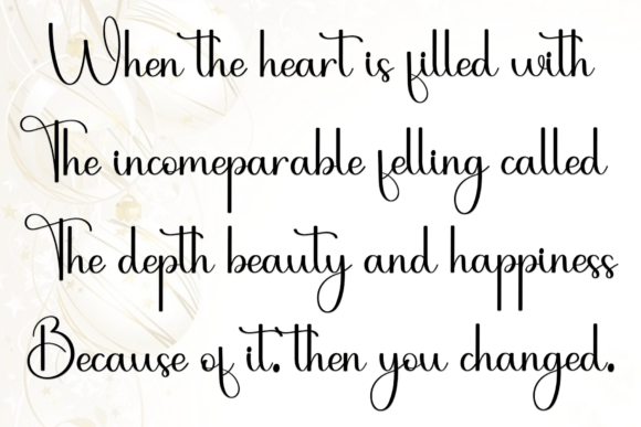Beautiya Font - Preview 6
