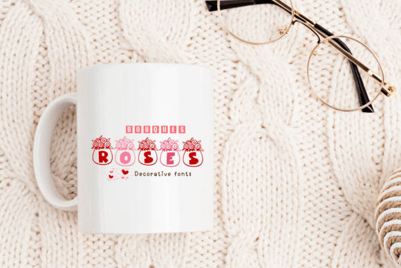 Bouquet Roses Font - Preview 4