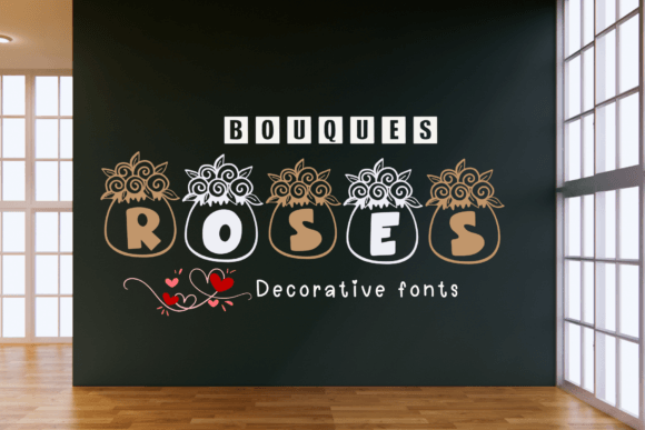 Bouquet Roses Font - Preview 5