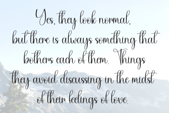 Calligraph Christmas Font - Preview 5