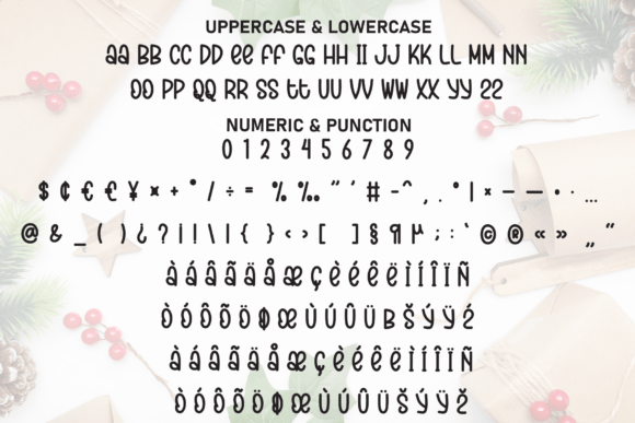 Christmas December Font - Preview 6
