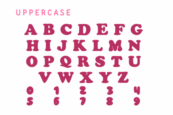 Cute Flower Font - Preview 2