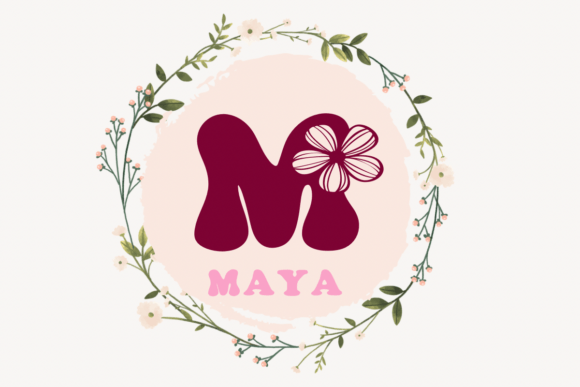 Cute Flower Font - Preview 5