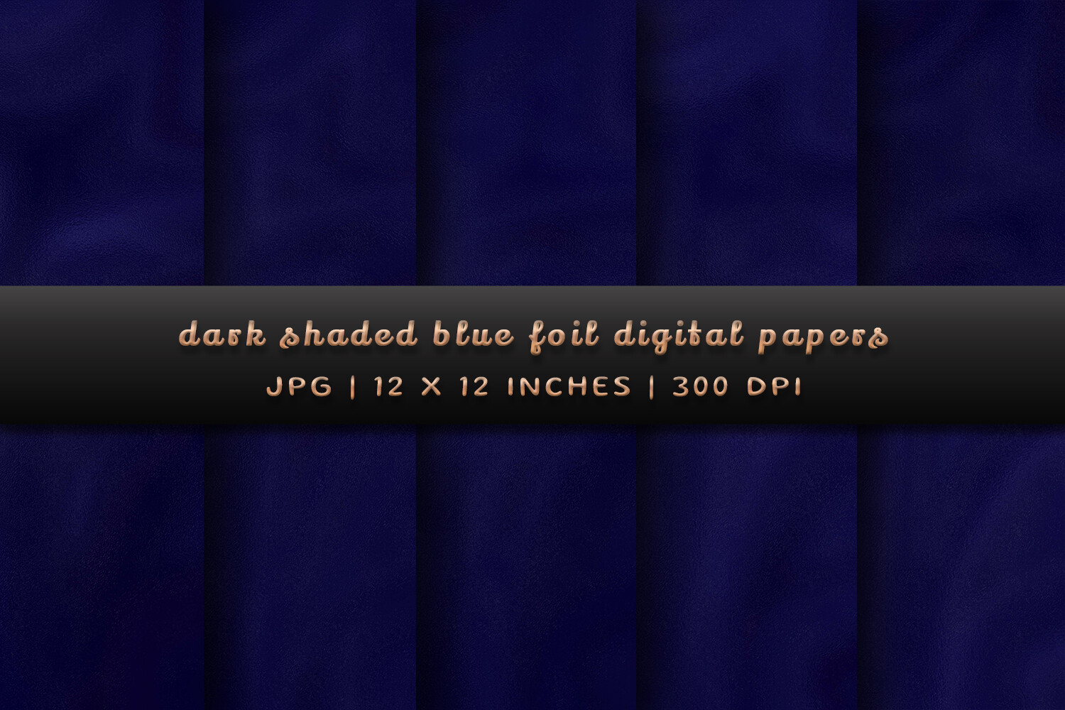 Dark Shaded Blue Foil Digital Papers Graphic by Pugazh Logan · Creative ...