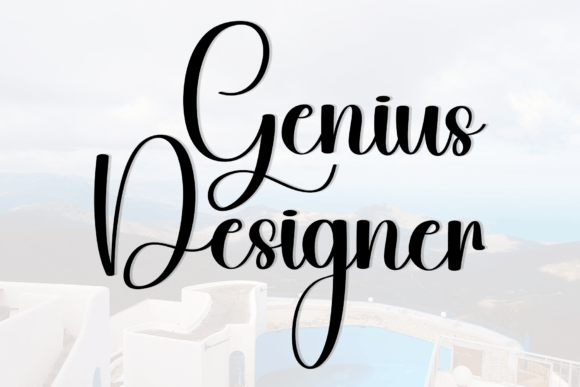 Geniusman Font - Preview 6