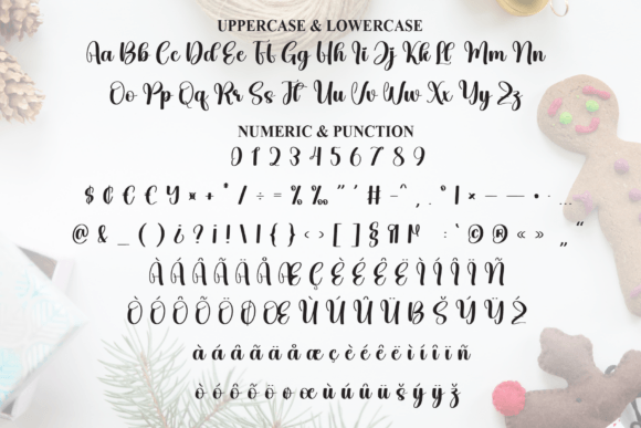 Gingerbread Font - Preview 6