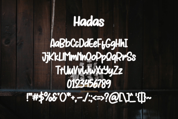 Hadas Font - Preview 1