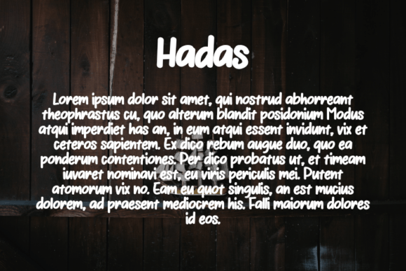 Hadas Font - Preview 2