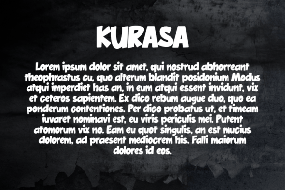 Kurasa Font PNG with transparent background - Preview 2