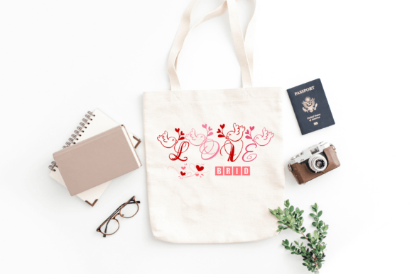 Love Bird Font PNG with transparent background - Preview 1
