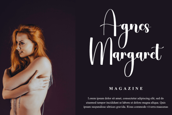 Magical Ending Font PNG with transparent background - Preview 1
