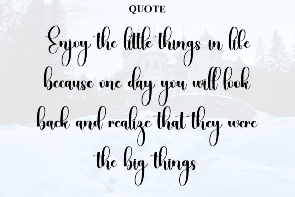 Magical Ending Font PNG with transparent background - Preview 5