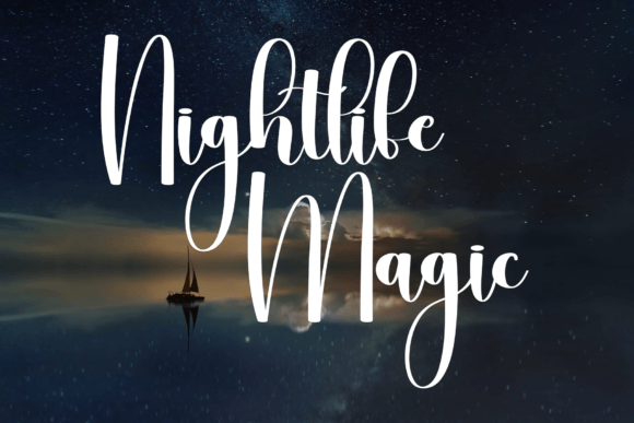 Magical Ending Font PNG with transparent background - Preview 6
