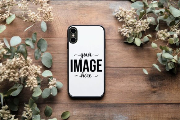 Phone Case Cover Mockup Grafik Produktmodelle (Mockups) Von Shamiul