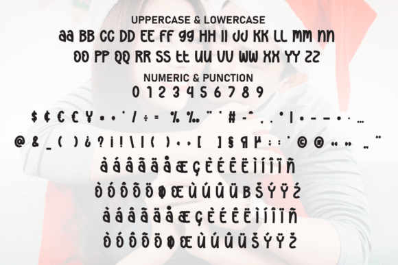Santa Lover Font PNG with transparent background - Preview 6