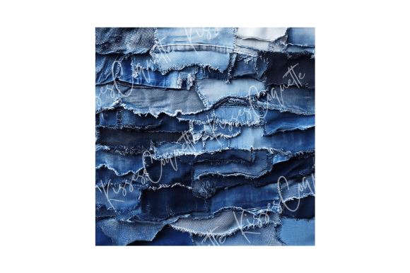 Denim Textures Background Image