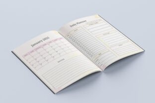365 Days 2025 Planner Graphic by Book2Bees · Creative Fabrica