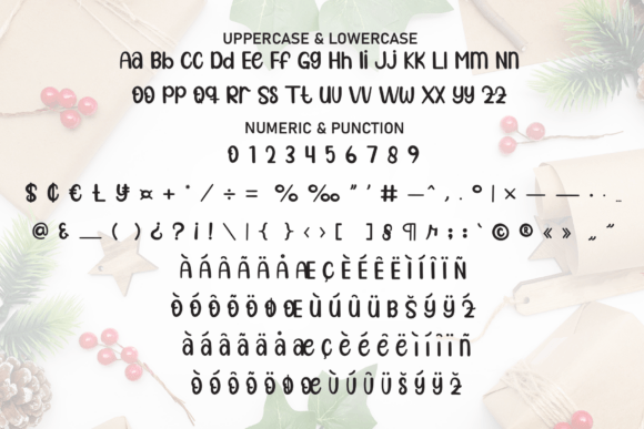 About Christmas Font - Preview 6