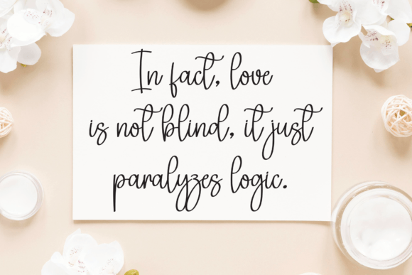Angel Calligraph Font - Preview 2