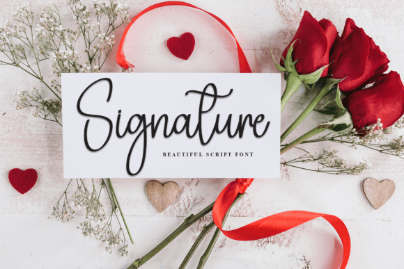 Angel Calligraph Font - Preview 4